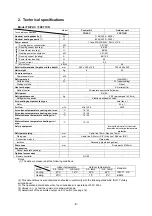 Предварительный просмотр 6 страницы Mitsubishi Heavy Industries FD-PAC Technical Manual