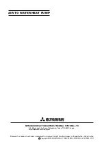 Preview for 315 page of Mitsubishi Heavy Industries FDCW100VNX-A Technical Manual