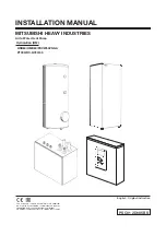 Preview for 1 page of Mitsubishi Heavy Industries FDCW60VNX-A Installation Manual