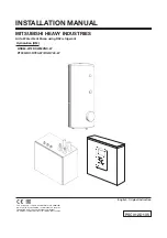 Preview for 1 page of Mitsubishi Heavy Industries FDCW60VNX-W Installation Manual