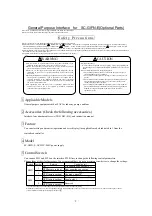 Preview for 3 page of Mitsubishi Heavy Industries SC-GIFN-E Technical Manual