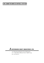 Предварительный просмотр 9 страницы Mitsubishi Heavy Industries SC-GIFN-E Technical Manual