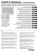 Preview for 1 page of Mitsubishi Heavy Industries SC-SL4-AE2 User Manual