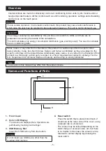 Preview for 6 page of Mitsubishi Heavy Industries SC-SL4-AE2 User Manual