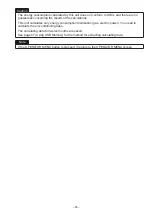 Preview for 46 page of Mitsubishi Heavy Industries SC-SL4-AE2 User Manual