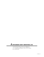 Preview for 15 page of Mitsubishi Heavy Industries SC-SLA3-ER Technical Manual