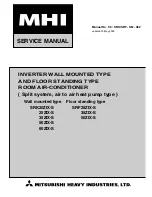 Mitsubishi Heavy Industries SRK60ZIX-S Service Manual preview