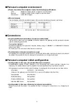 Preview for 7 page of Mitsubishi Heavy Industries Superlink SC-WBGW256 Original Instructions Manual