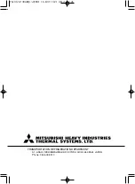 Preview for 48 page of Mitsubishi Heavy Industries TNW4E Operation Manual