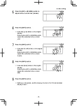 Предварительный просмотр 33 страницы Mitsubishi Heavy Industries TU85SAE Operation Manual