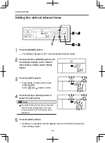 Предварительный просмотр 34 страницы Mitsubishi Heavy Industries TU85SAE Operation Manual