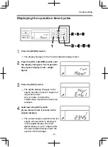 Предварительный просмотр 35 страницы Mitsubishi Heavy Industries TU85SAE Operation Manual