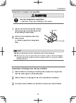 Предварительный просмотр 63 страницы Mitsubishi Heavy Industries TU85SAE Operation Manual