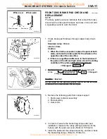 Предварительный просмотр 9 страницы Mitsubishi MOTORS CARISMA 1996 Service Bulletin