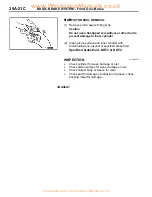 Предварительный просмотр 13 страницы Mitsubishi MOTORS CARISMA 1996 Service Bulletin