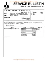 Предварительный просмотр 80 страницы Mitsubishi MOTORS CARISMA 1996 Service Bulletin