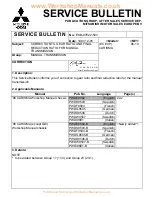 Предварительный просмотр 84 страницы Mitsubishi MOTORS CARISMA 1996 Service Bulletin