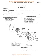 Предварительный просмотр 93 страницы Mitsubishi MOTORS CARISMA 1996 Service Bulletin