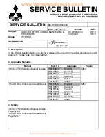 Предварительный просмотр 97 страницы Mitsubishi MOTORS CARISMA 1996 Service Bulletin