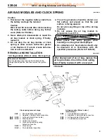 Предварительный просмотр 102 страницы Mitsubishi MOTORS CARISMA 1996 Service Bulletin