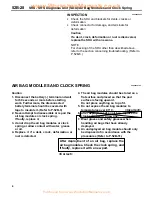 Предварительный просмотр 103 страницы Mitsubishi MOTORS CARISMA 1996 Service Bulletin