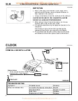 Предварительный просмотр 105 страницы Mitsubishi MOTORS CARISMA 1996 Service Bulletin