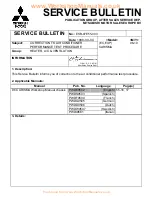 Предварительный просмотр 111 страницы Mitsubishi MOTORS CARISMA 1996 Service Bulletin