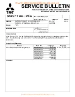 Предварительный просмотр 117 страницы Mitsubishi MOTORS CARISMA 1996 Service Bulletin