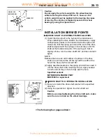 Предварительный просмотр 156 страницы Mitsubishi MOTORS CARISMA 1996 Service Bulletin