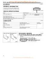 Предварительный просмотр 170 страницы Mitsubishi MOTORS CARISMA 1996 Service Bulletin