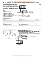 Предварительный просмотр 171 страницы Mitsubishi MOTORS CARISMA 1996 Service Bulletin