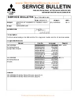 Предварительный просмотр 183 страницы Mitsubishi MOTORS CARISMA 1996 Service Bulletin