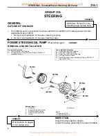 Предварительный просмотр 192 страницы Mitsubishi MOTORS CARISMA 1996 Service Bulletin