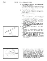 Предварительный просмотр 12 страницы Mitsubishi MOTORS Colt 2000 Workshop Manual Supplement