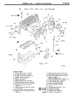 Предварительный просмотр 19 страницы Mitsubishi MOTORS Colt 2000 Workshop Manual Supplement