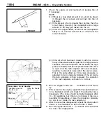 Предварительный просмотр 26 страницы Mitsubishi MOTORS Colt 2000 Workshop Manual Supplement