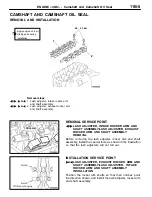 Предварительный просмотр 27 страницы Mitsubishi MOTORS Colt 2000 Workshop Manual Supplement