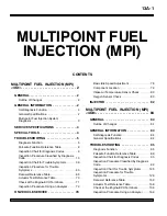 Предварительный просмотр 31 страницы Mitsubishi MOTORS Colt 2000 Workshop Manual Supplement