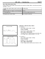 Предварительный просмотр 107 страницы Mitsubishi MOTORS Colt 2000 Workshop Manual Supplement