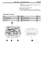 Предварительный просмотр 109 страницы Mitsubishi MOTORS Colt 2000 Workshop Manual Supplement