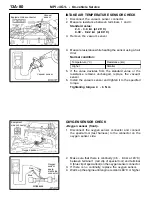 Предварительный просмотр 110 страницы Mitsubishi MOTORS Colt 2000 Workshop Manual Supplement