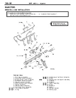 Предварительный просмотр 112 страницы Mitsubishi MOTORS Colt 2000 Workshop Manual Supplement