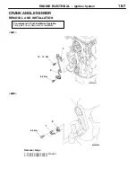 Предварительный просмотр 211 страницы Mitsubishi MOTORS Colt 2000 Workshop Manual Supplement