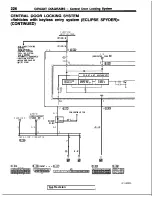 Preview for 228 page of Mitsubishi MOTORS Eclipse 1997 Service Manual