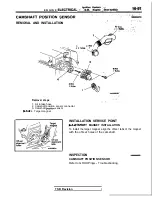 Preview for 402 page of Mitsubishi MOTORS Eclipse 1997 Service Manual