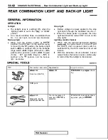 Preview for 465 page of Mitsubishi MOTORS Eclipse 1997 Service Manual