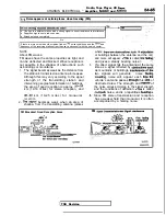 Preview for 488 page of Mitsubishi MOTORS Eclipse 1997 Service Manual