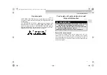 Предварительный просмотр 21 страницы Mitsubishi MOTORS GRANDIS Owner'S Manual