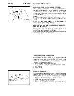 Preview for 34 page of Mitsubishi MOTORS L200 1996 Workshop Manual