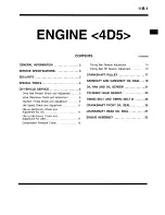 Preview for 150 page of Mitsubishi MOTORS L200 1996 Workshop Manual